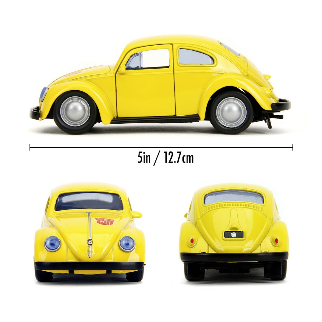 Jada Toys 9335595314R00 Transformers - Bumblebee VW Beetle fém autómodell - 1:32