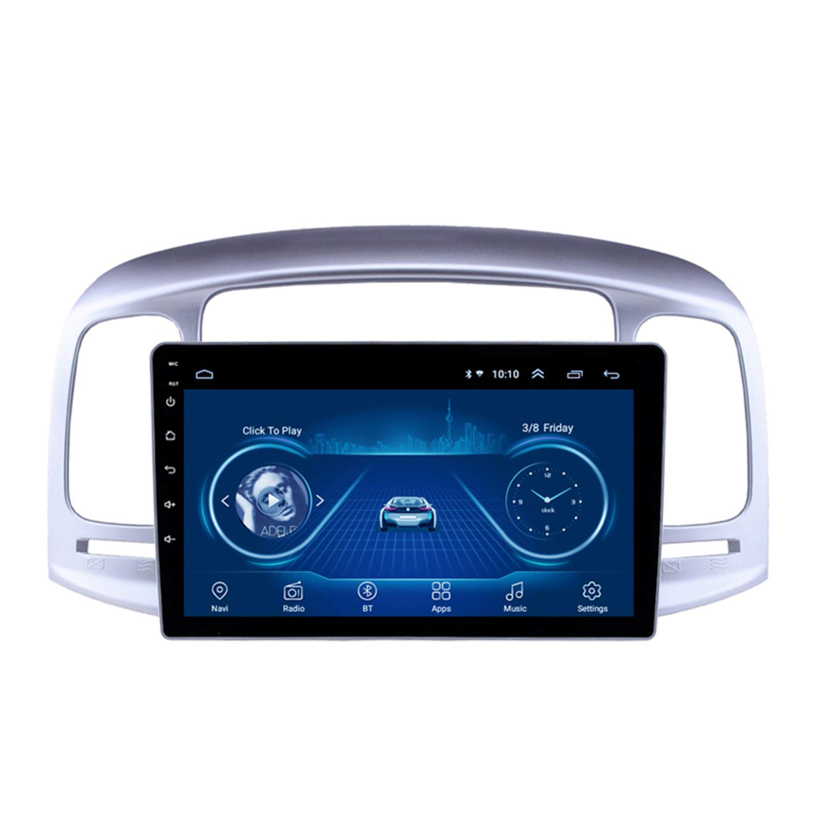 Estéreo para automóvil de 9'' con Android 8.1 y GPS para Hyundai Accent 2006-2011