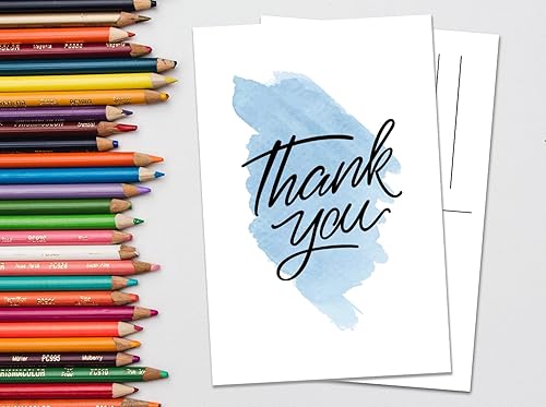 Miniatura 4 de Titpitop 60 postales blancas de 4 x 6 pulgadas para correo, diario, bricolaje, pintura, invitaciones, tarjetas de felicitación, Navidad, Acción de