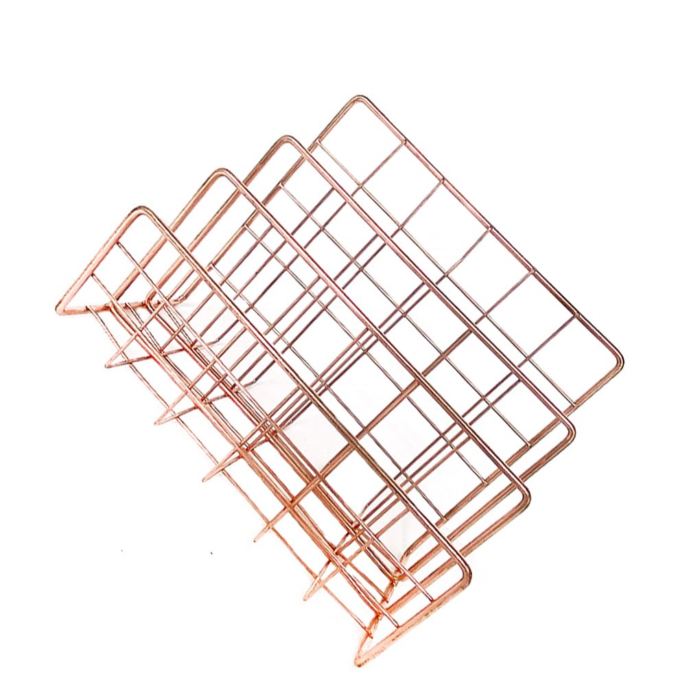 Set di 3 organizer per libri, scaffale salvaspazio per esporre giornali, organizzare casa, soggiorno, ufficio, camera da letto, grande