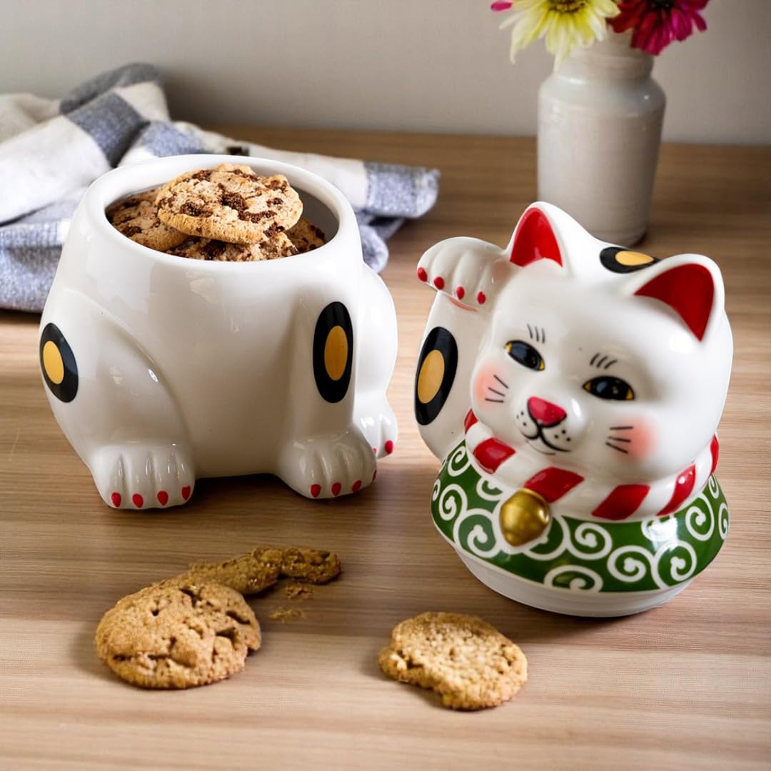 Amazon.com: Pacific Giftware Maneki Neko Japanese Lucky Cat Paw Up