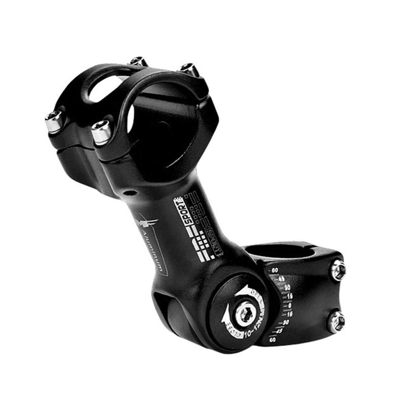 Trzpień rowerowy, drążek rowerowy, regulowany kąt roweru 25,4/31,88 mm, wspornik kierownicy ze stopu aluminium, przedni widelec, trzpień, akcesoria do roweru górskiego