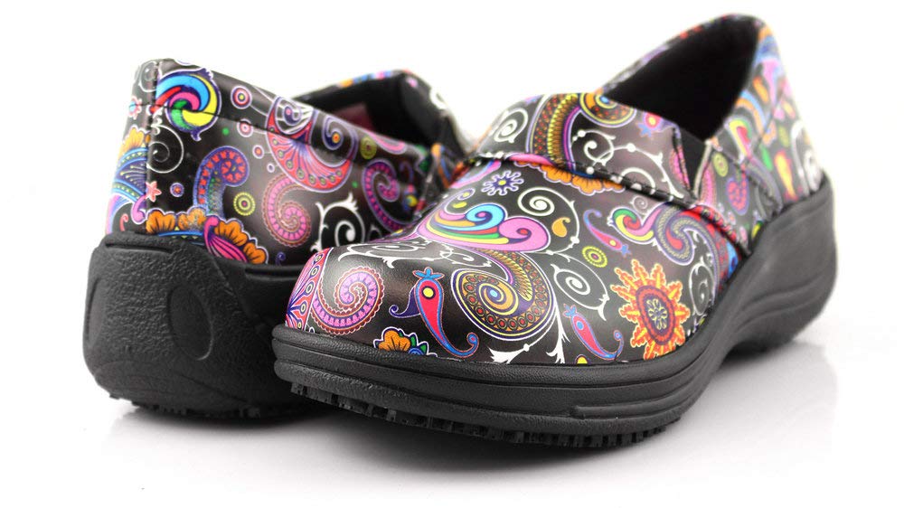 LaforstRachel 7003 Womens Work Slip Resistant Slip On Clogs