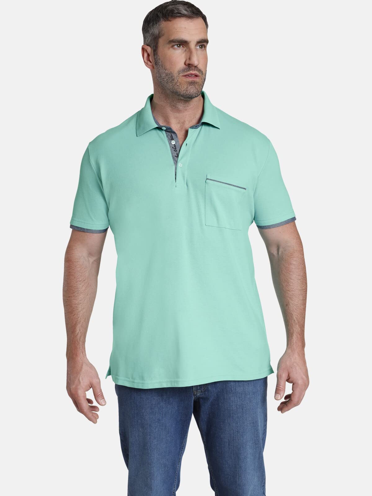 Jan Vanderstorm Melker - Polo de manga corta para hombre