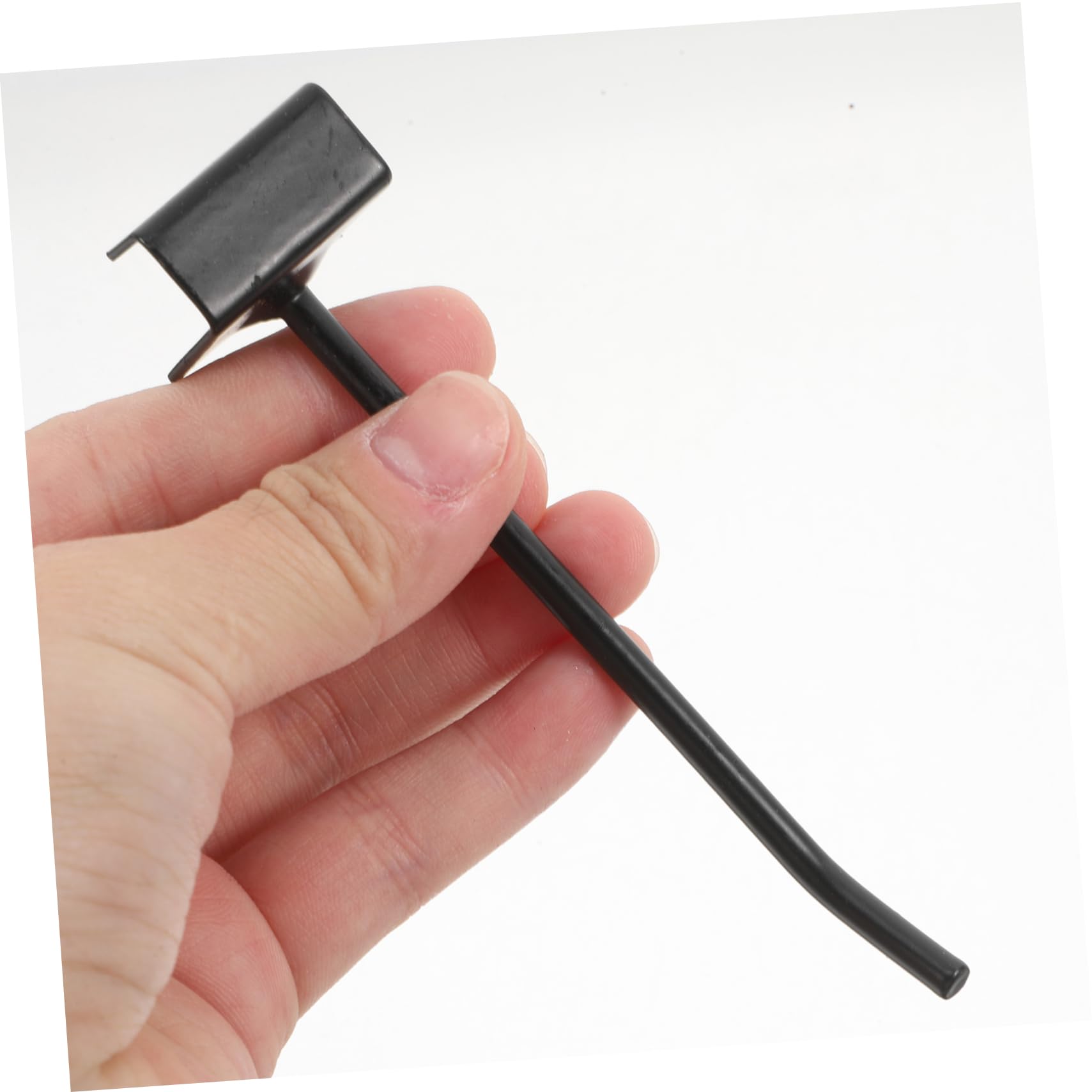 ABOOFAN Ganci Espositivi in Ferro per Pannelli Dogati 48pezzi Ganci per Appendere Cappelli e Accessori per Slat Board Pesanti per Negozi e Supermercati