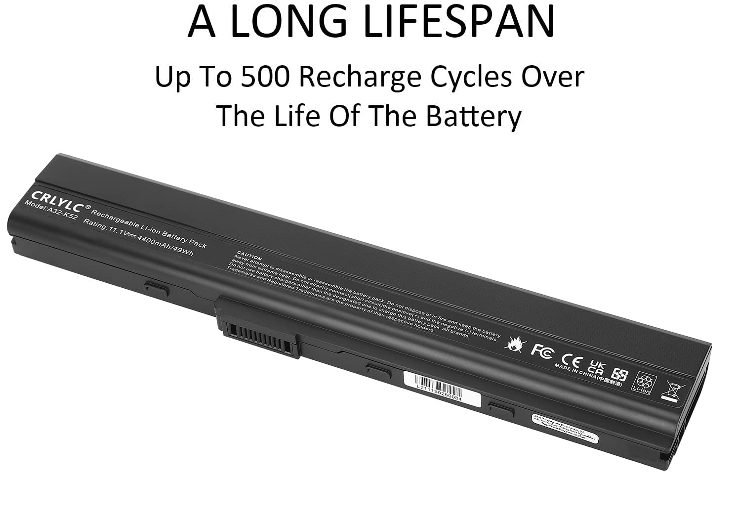 A32-K52 batería de para Portátil ASUS A31-K52 A31-B53 A41-K52 A42-K52 K52 K52F K52J K52JB K52JC K52JE K52JK K52D K52DE K52DY K52N X52 X52F X52J X52JB X52JC X52JE K52JR K52JT X52N A52F A52J A52N