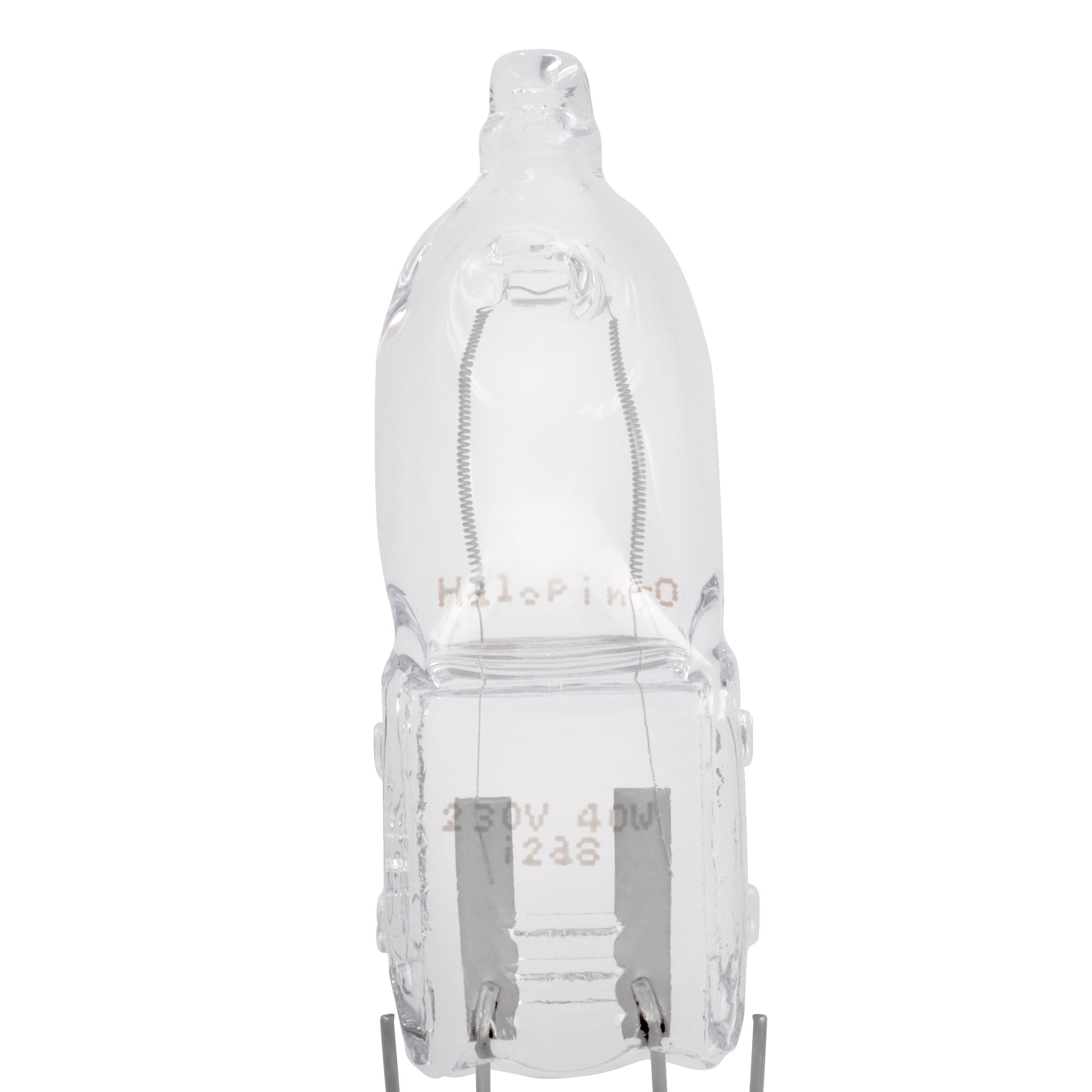 EGLO 2-częściowy zestaw halogenowych lamp do piekarnika | żarówki G9 z trzonkiem na szpilkę, 2 źródła światła po 40 W, ciepła biel, 2700 Kelvin, odporne na temperaturę do 300°