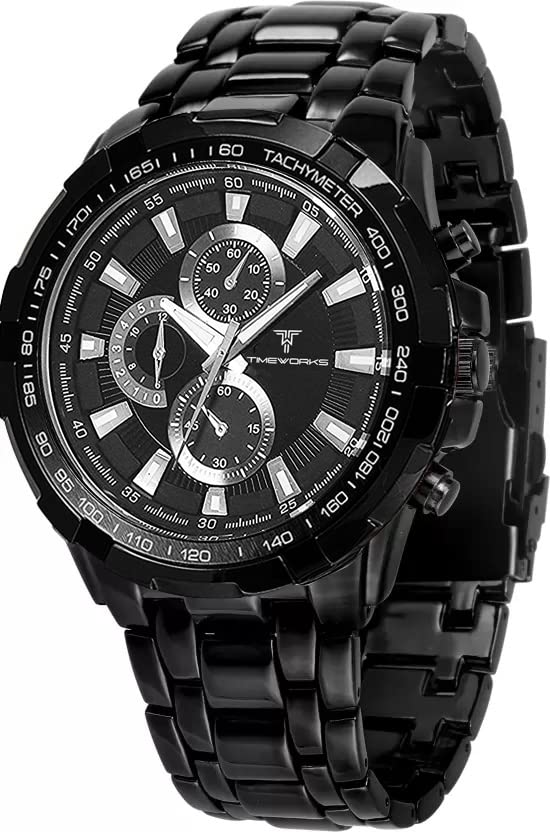 TIMEWORKS Designer Black Dial Mens & Boys Watch 403NNM02 (B0C4DQGDMM) Amazon Price History, Amazon Price Tracker