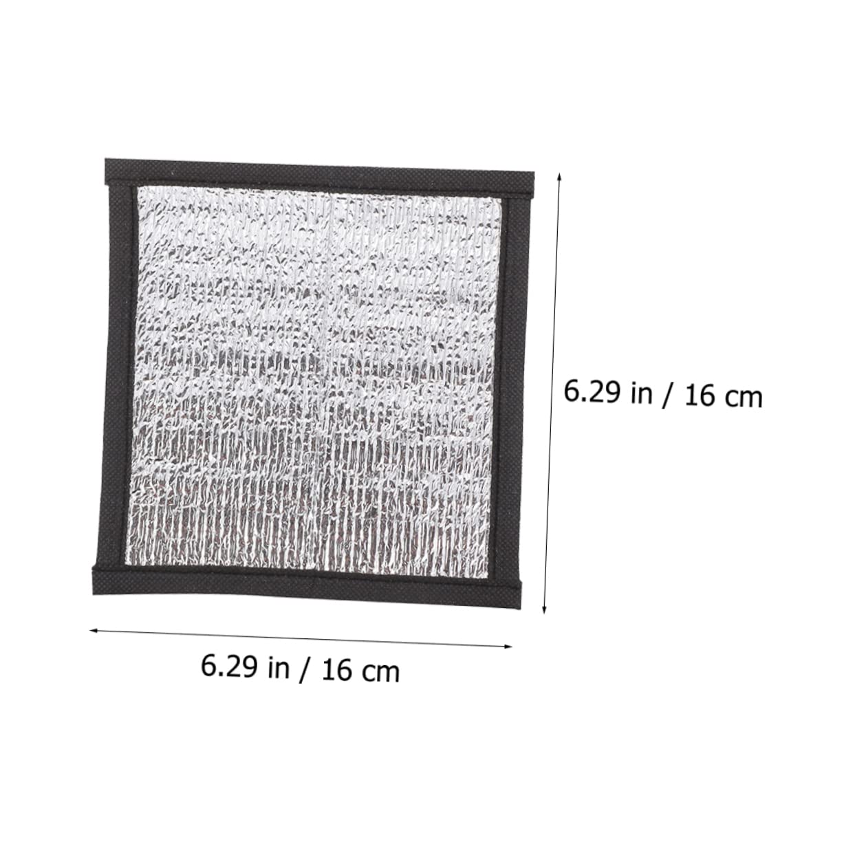 Reptilien Wärmematte Mit Aluminiumfolie - Isolierung Für Terrarien 28x65cm