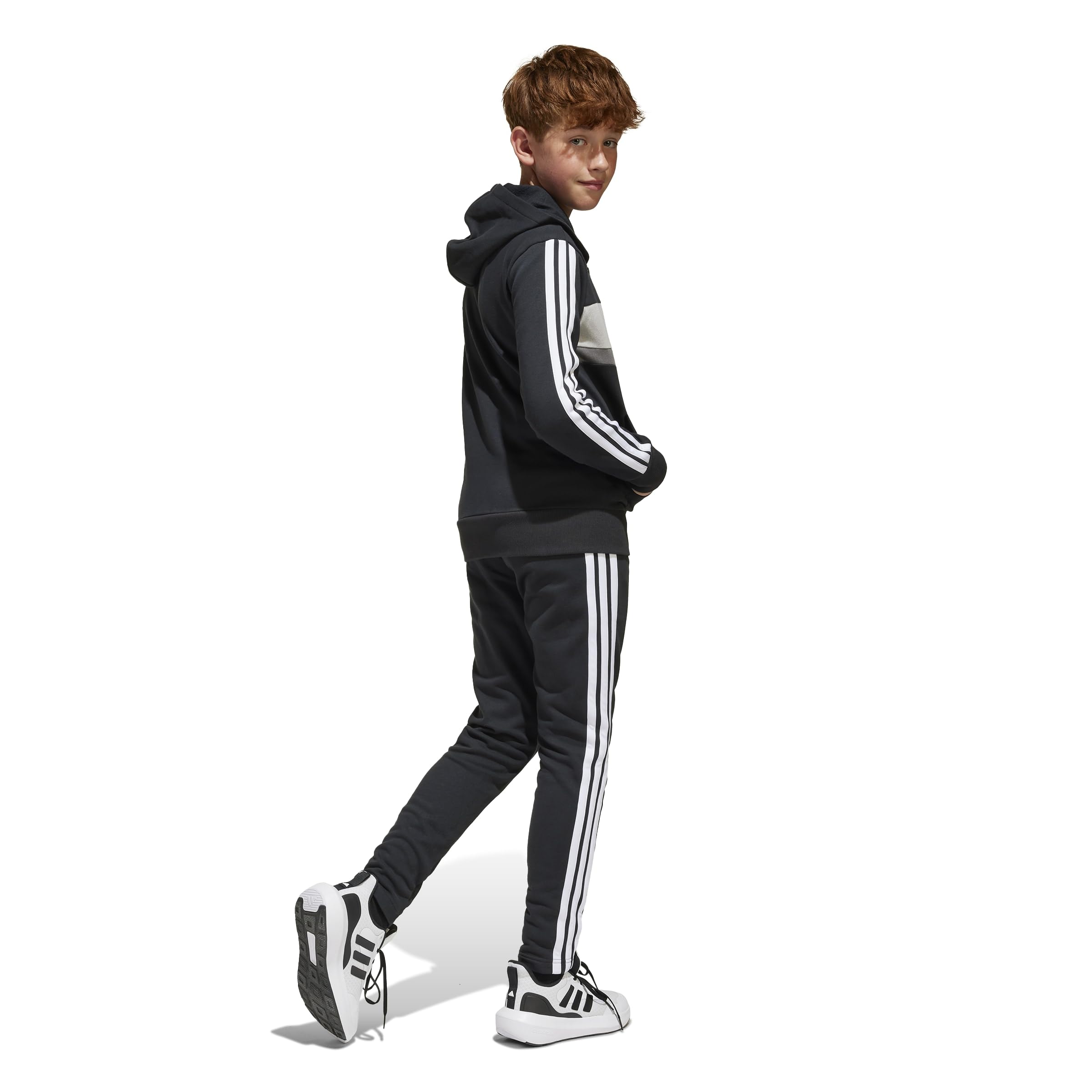 adidas Seasonal Essentials Tiberio 3 Stripes Fleece Chándal Unisex niños