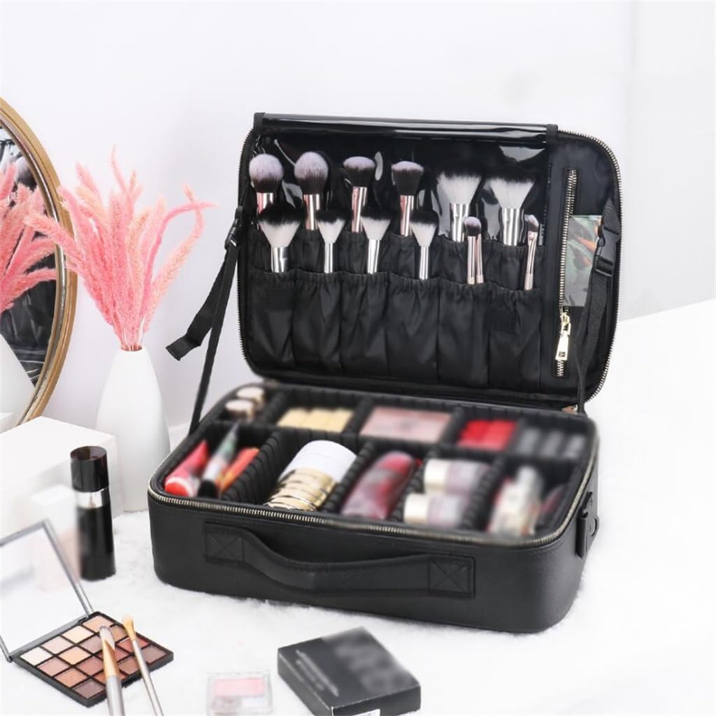 Makeup bag, female, portable, large capacity, multi-functional, Korean Make-up artist bag