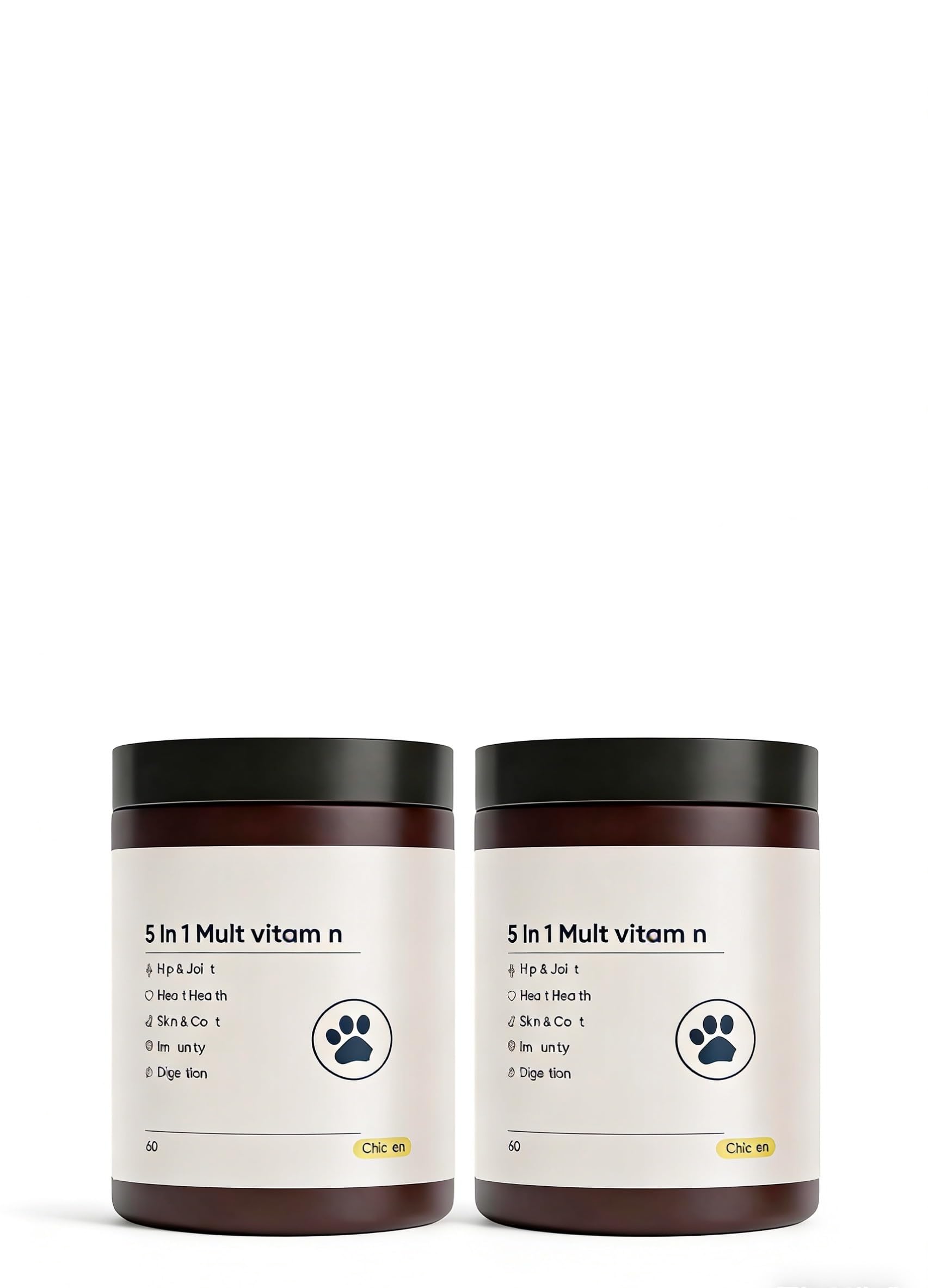 Pupgan-ics : comprimés masticables multivitaminés pour chiens