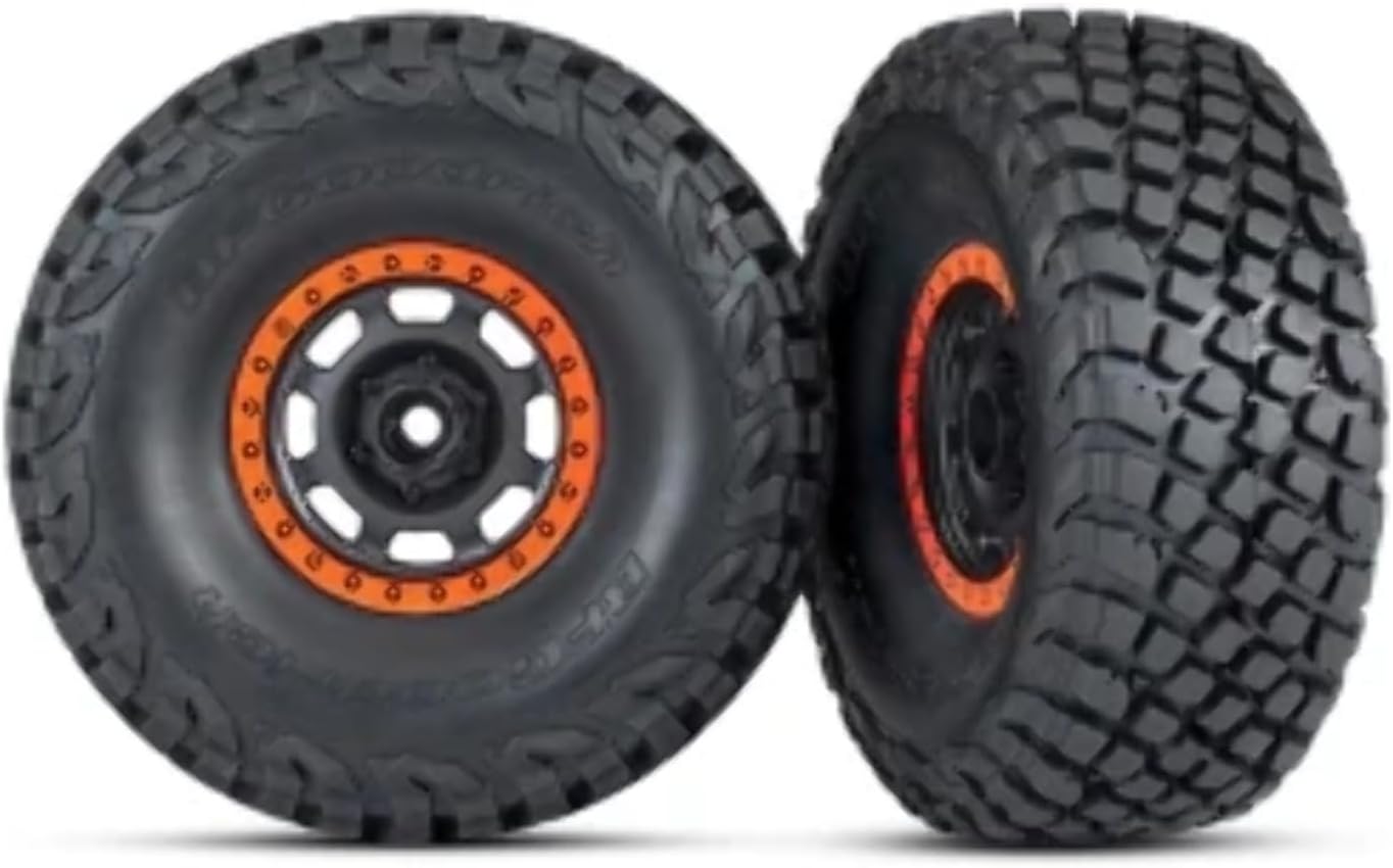 Ruedas Traxxas Delanteras Alias Bandit Chromo Negro