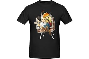 The Promised Neverland Anime Shirt for Men - Enigmatic and Comforting