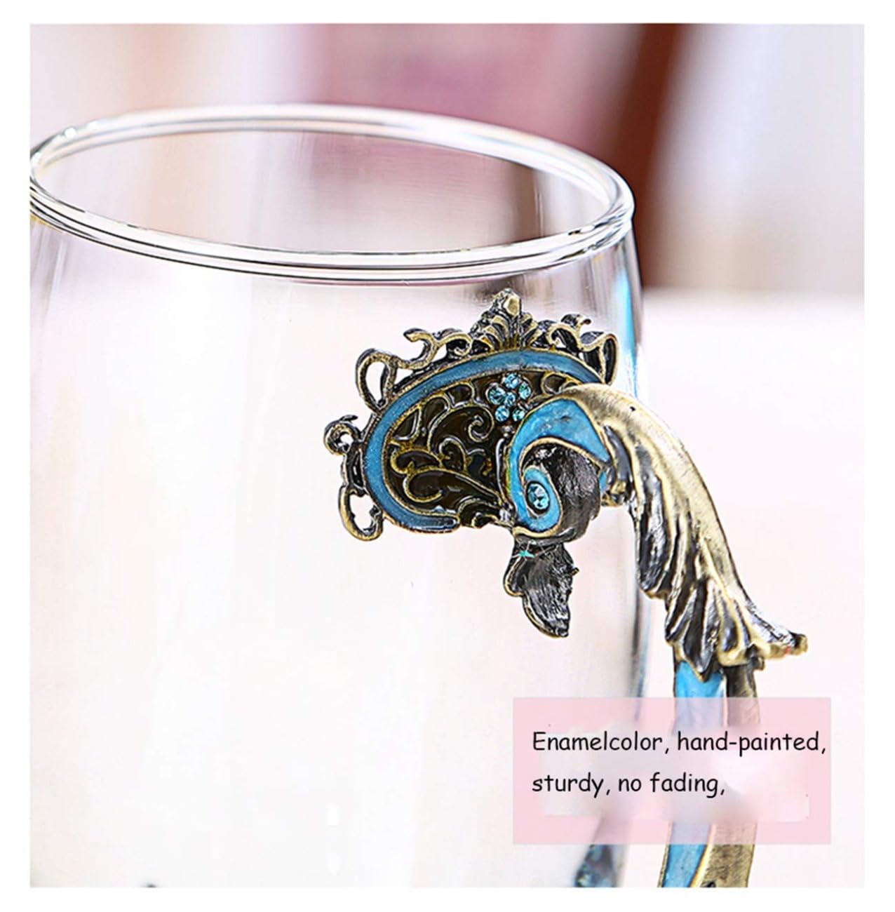 Mugs Et Tasses À Café Creative 3D Rose Flower Enamel Ceramique Café