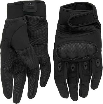 Scipio BHG633 Tactical Recon Gloves Impact Protection Outdoor Gloves with Padded Palms and Neoprene - XLarge