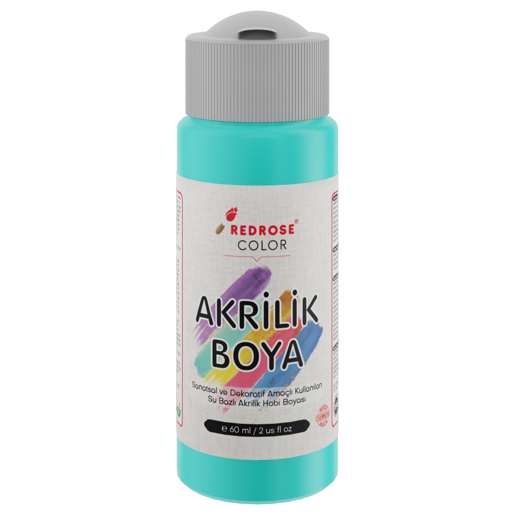 Red Rose Turkuaz Akrilik Boya 60 ml