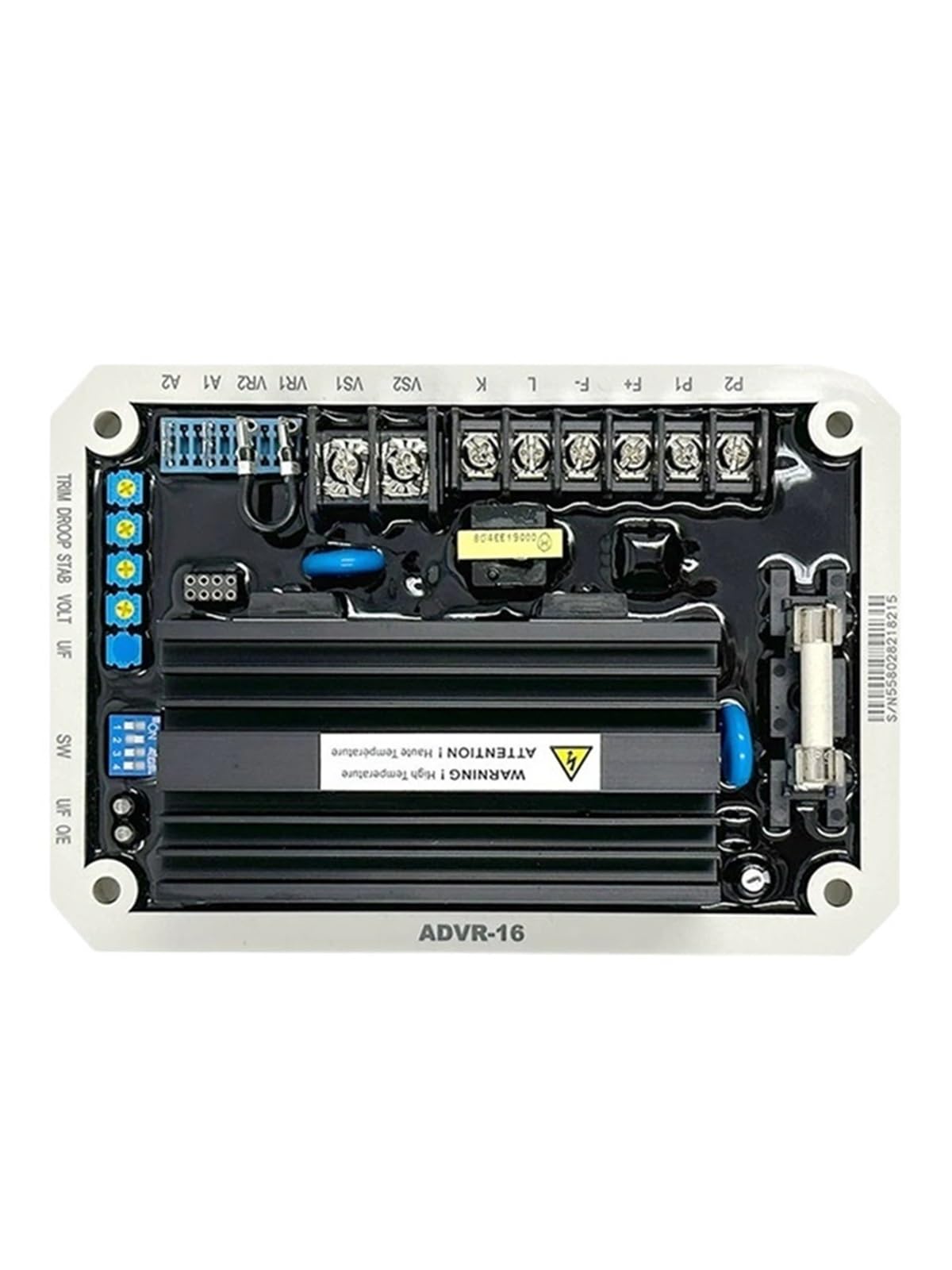 XXUCZVRYO 1pcs ADVR16 voltage regulator brushless generator AVR automatic excitation EA16A(ADVR-16 COPY)