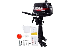 Hangkai 2-Stroke 6HP Small Outboard Motor: Dependable Power for Your Adventures
