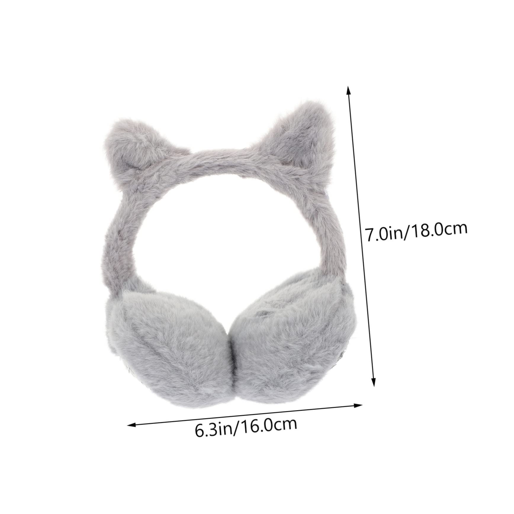 Homoyoyo Plush Ear Warmer Boys and Girls Elderly Winter Ear Muffs Stylish Winter Accessory