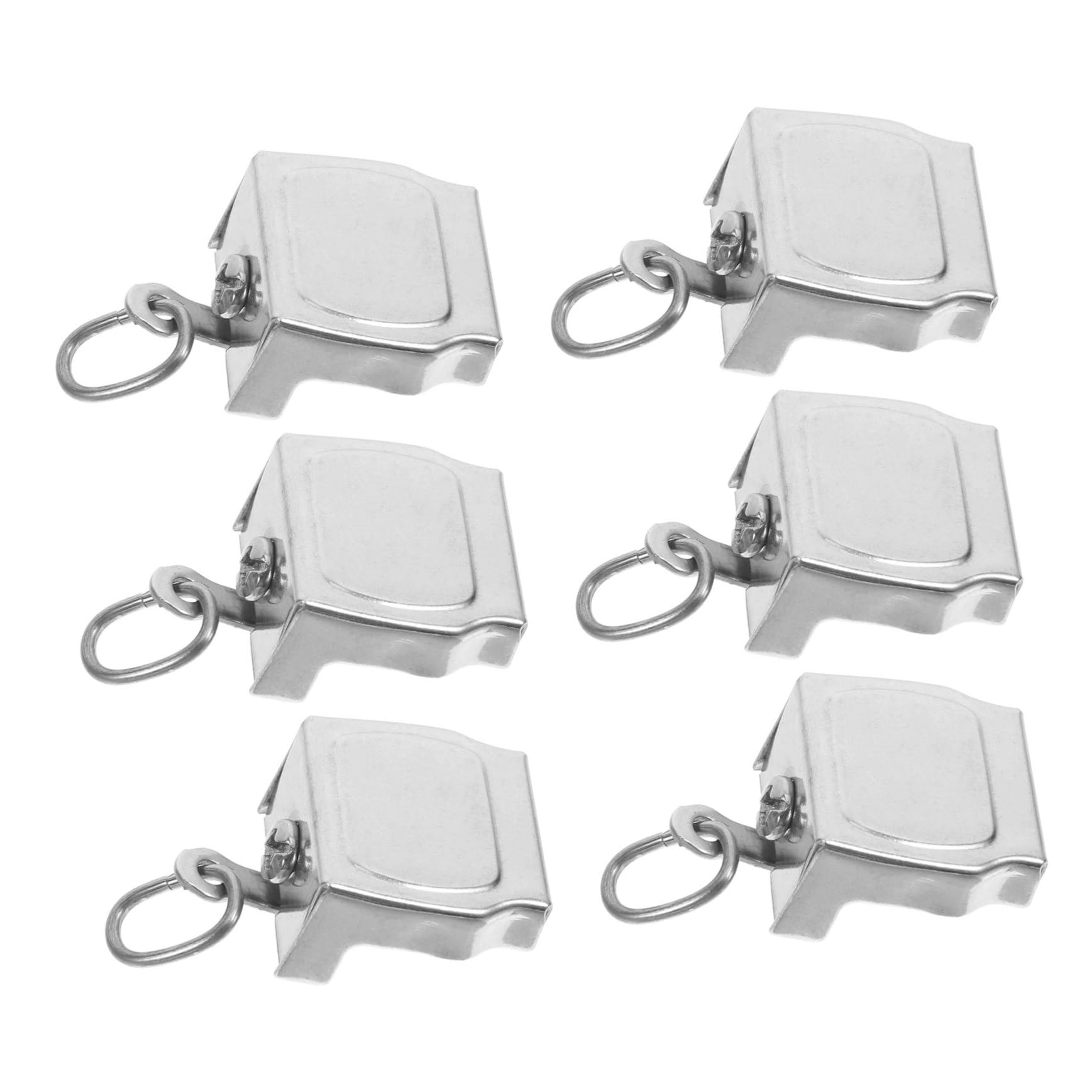 Ciieeo Curtain Tracks Stopper 6 x Decorative End Caps - Enhance Your Window Curtain Rods