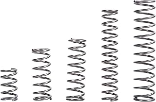 Buffer Compression 2x21mm Compressed Springs, 2mm Wire Diameter x 21mm Outer Diameter x (15-100)mm Free Length, Spring Steel Compressed Springsï¼Œ10pcs Spiral Loaded ( Size : 2x21x70mm )