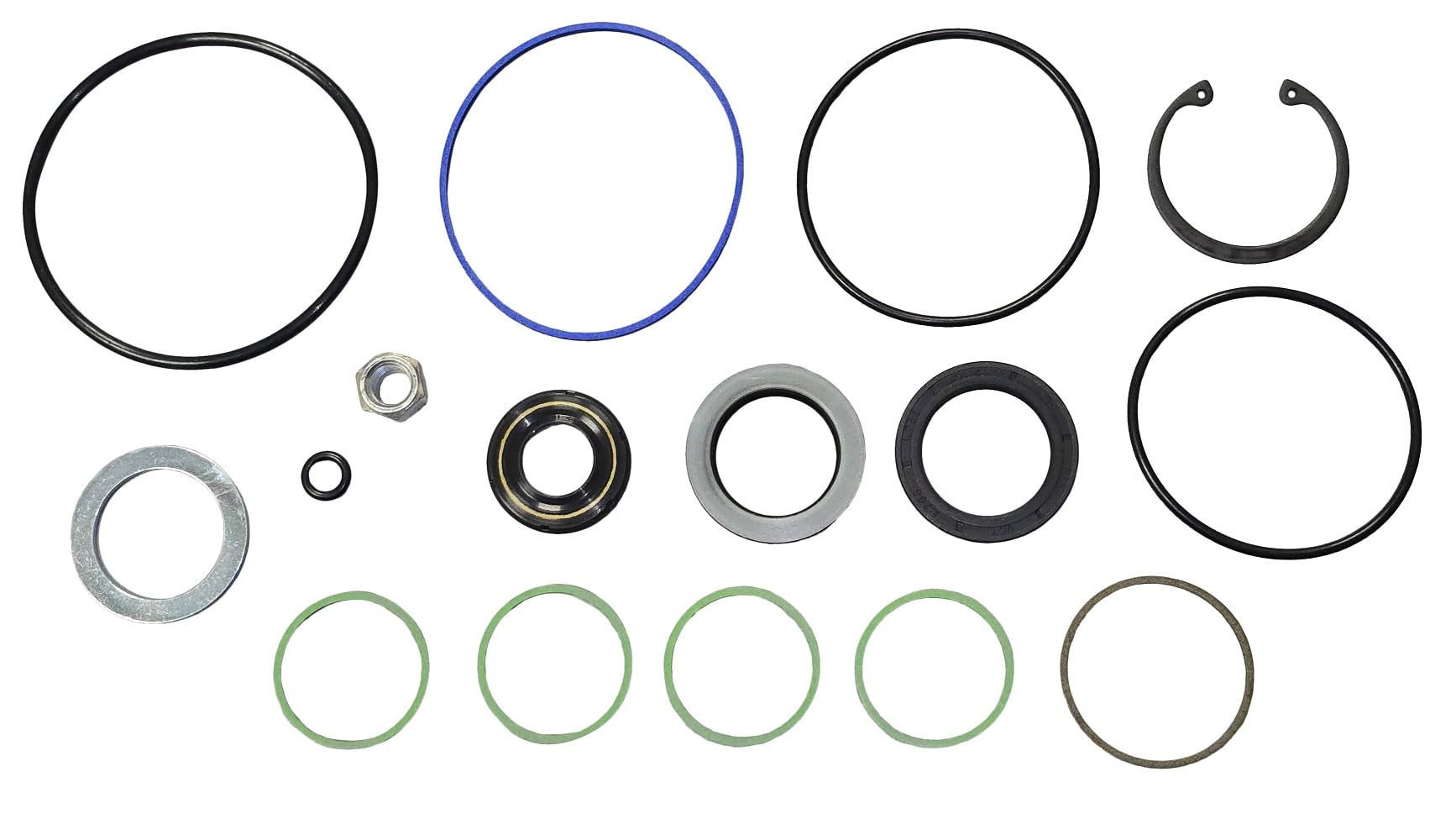 Power Steering Seals - Precision Fit Power Steering Gearbox Seal Kit | O-Ring And Sealing Kit for 1999-2006 Chevrolet Silverado, Suburban w/4 bolt housing | Complete Steering Parts Seal Replacement