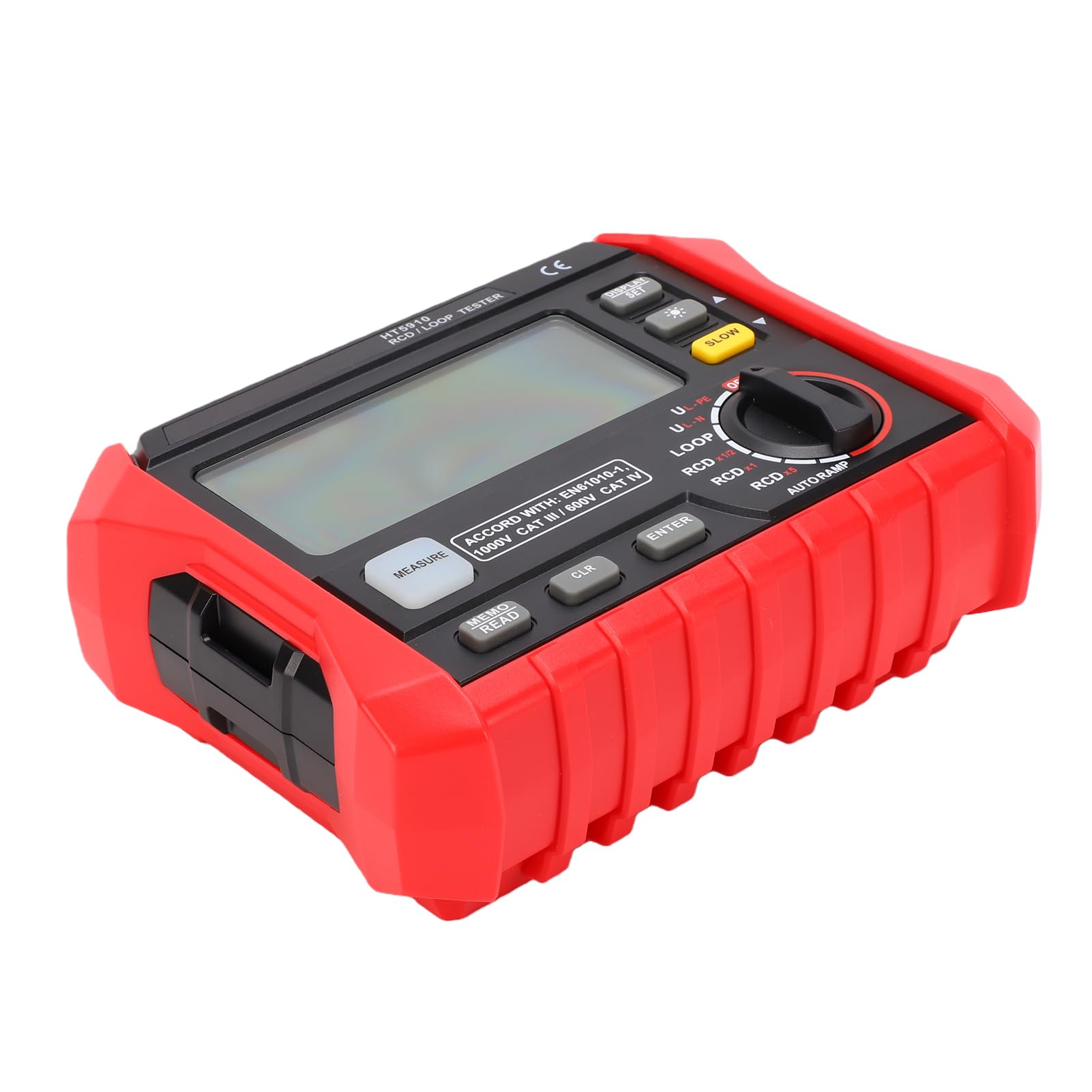 ViaGasaFamido Multifunktioneller Schleifenstromkreis-Impedanztester für Elektrische Sicherheitsinspektionen in Motoren und HVAC-Systemen (Standardpaket)