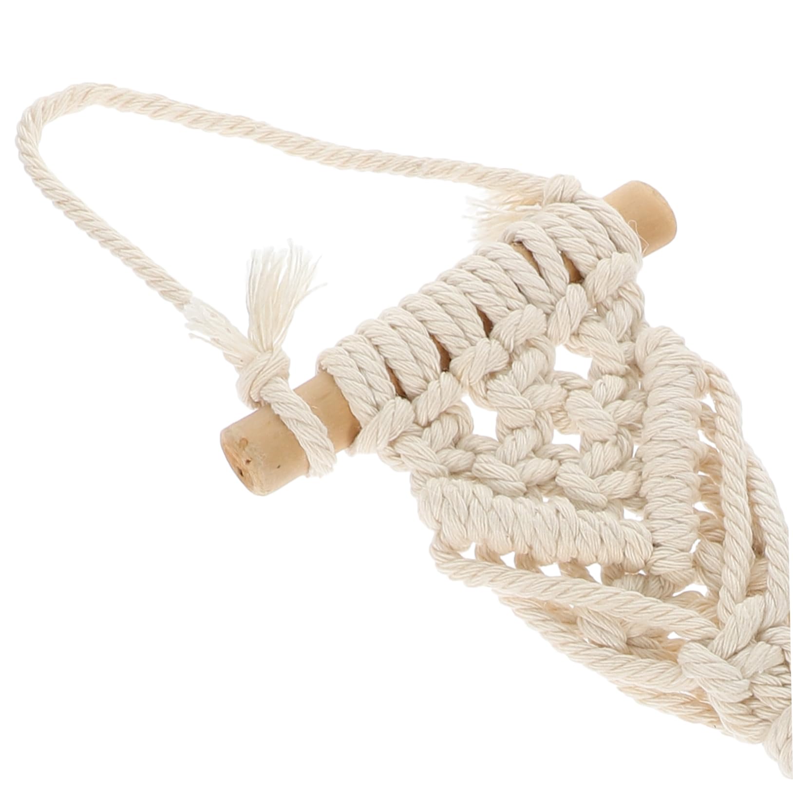 BESPORTBLE 6pezzi Fioriere Sospese Macramè Portavasi Woven Per Piante Da Ed Esterno Decorazione Boho Per Balconi e Ambienti Con Design Elegante e Resistente Per Ottimizzare Spazi e