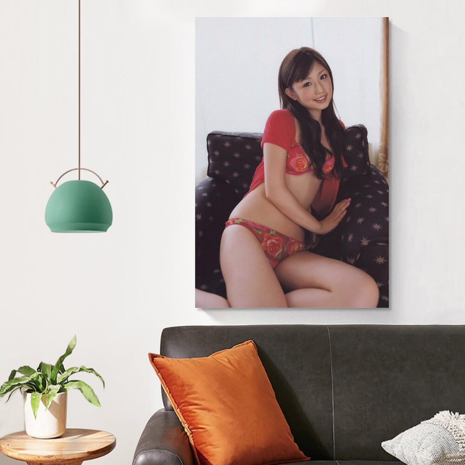 Amazon.co.jp: 小倉優子 ポスター キャンバスアートポスター 水着写真