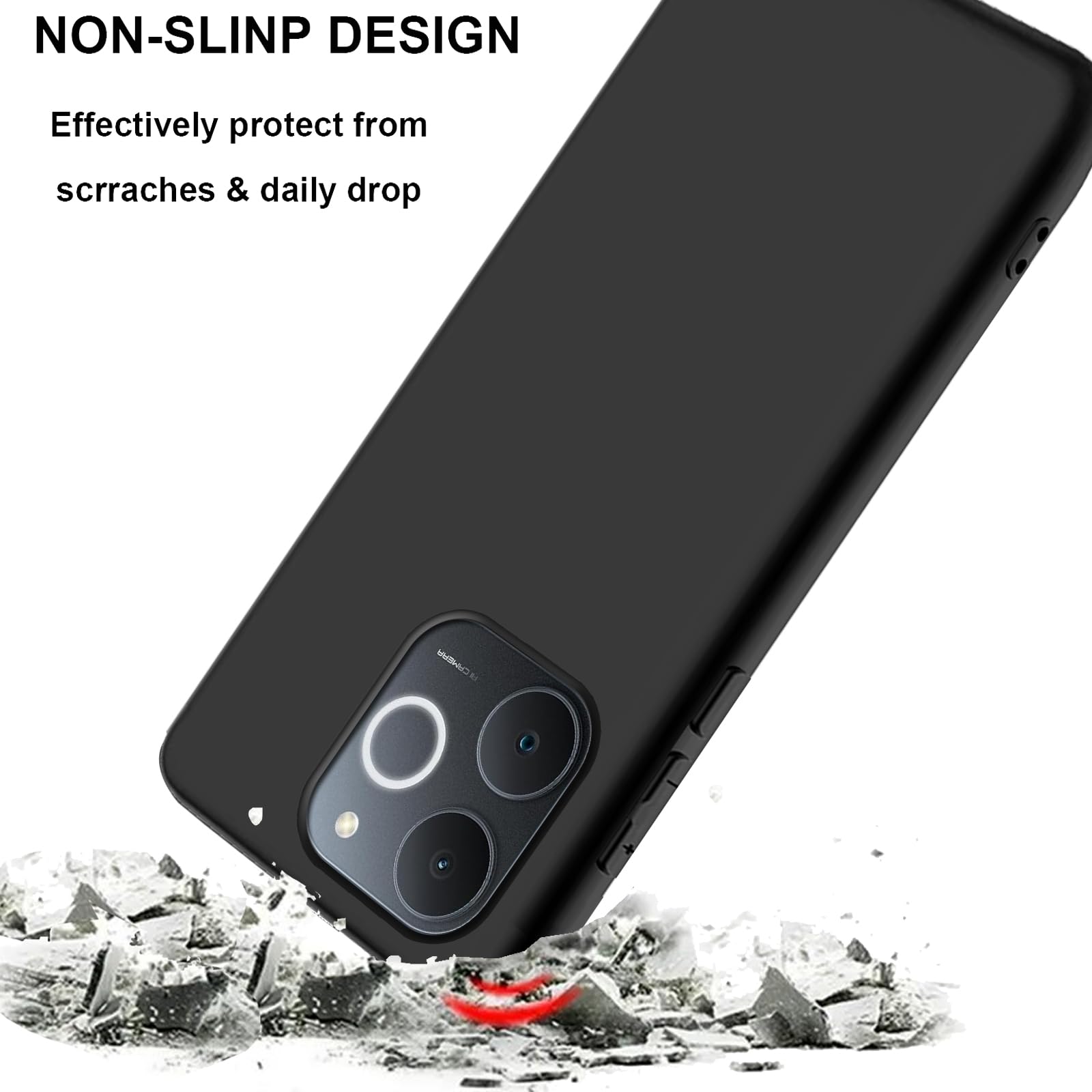 LYZXMY Case for Realme Note 70T 4G/Realme Note 70 4G (6.74 Inches