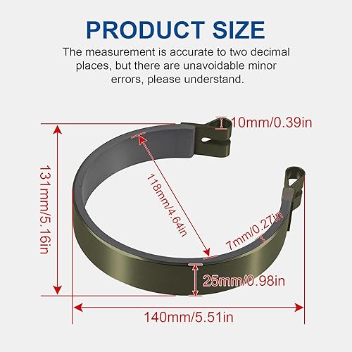 Miniatura 4 de Go Kart Mini Bike 4.5 "Banda de freno Go Kart Kit de freno de 4 1/2" para Go-Cart ATV Mini Bike Brake Drum