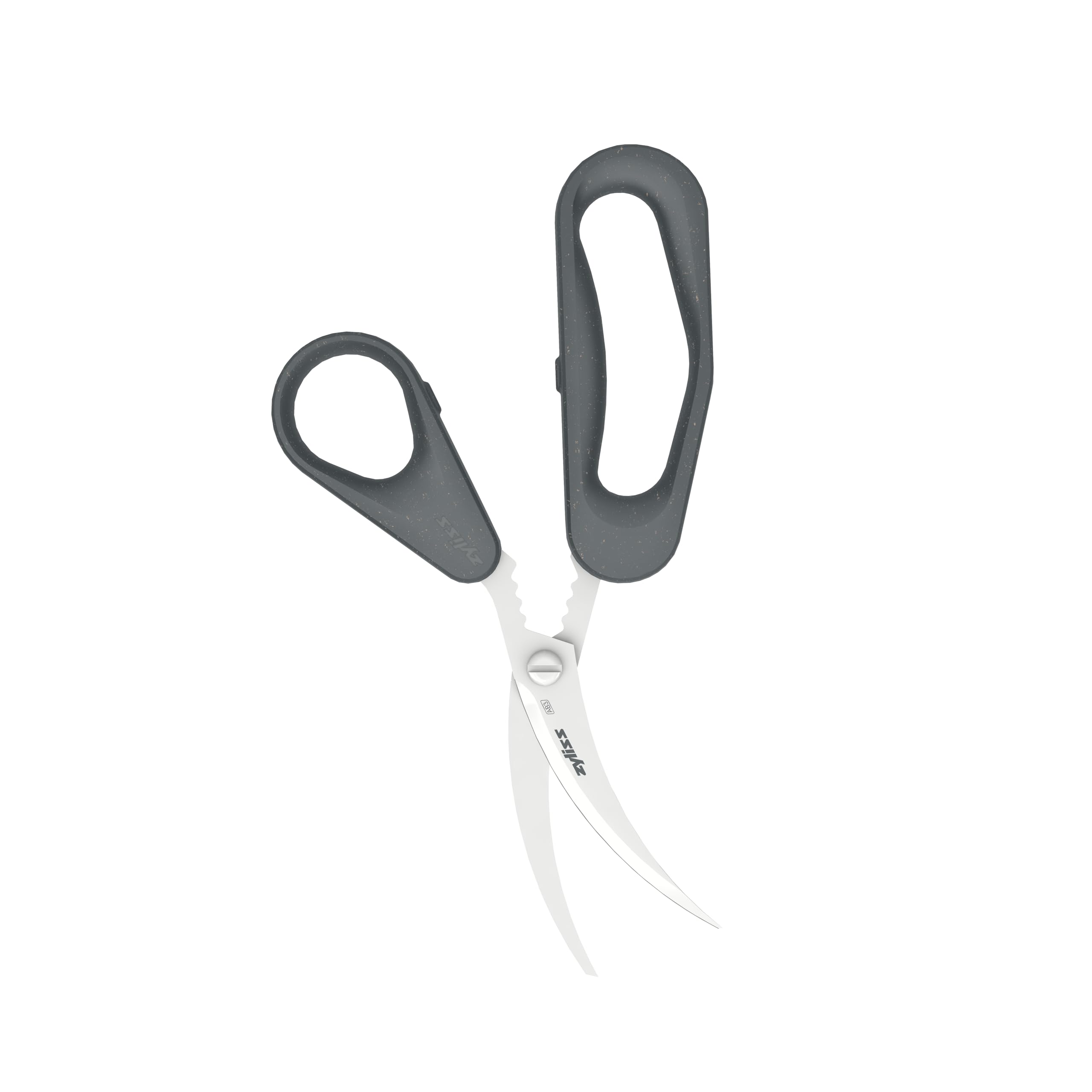 Zyliss Seafood Scissors, Shellfish Shears with Heavy Duty Stainless Steel Blades Designed to Cut Lobster, Prawns, Crab, Integrated Seafood Shell Cracker, Dishwasher Safe