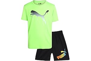 Boys' Swim Set: Adventure-Ready Trunks and Tee