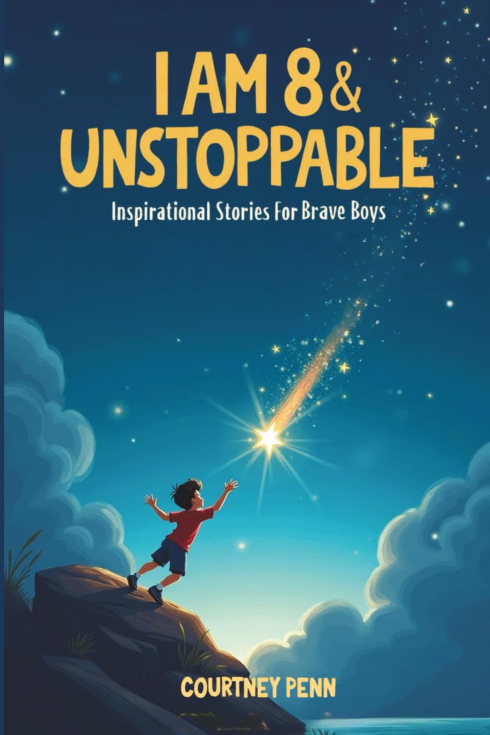 I Am 8 & Unstoppable: Inspirational Stories For Brave Boys: 13 Inspiring Tales About Friendship, Community, Confidence, Kindness, Empathy, Creativity,