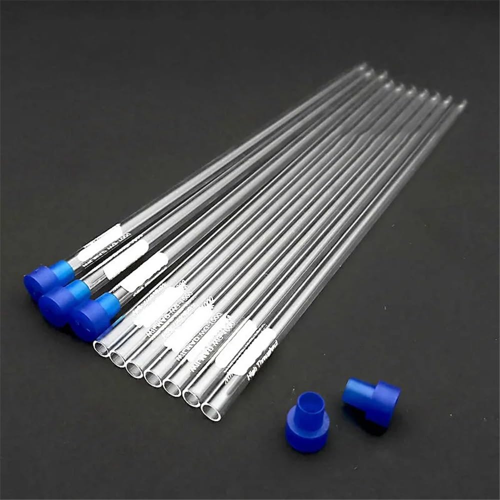2 stücke 5 stücke 10 stücke 20 stücke 30 stücke 50 stücke Labor Glas Rohr 7-zoll Rohr Mit Kappe for Experiment(2pcs)