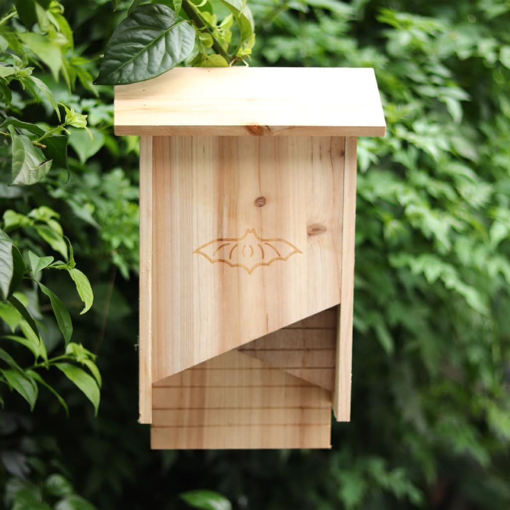 Wood Bat Shelter for Outdoor Use Attract Bat Perfect for Outdoor Enthusiasts