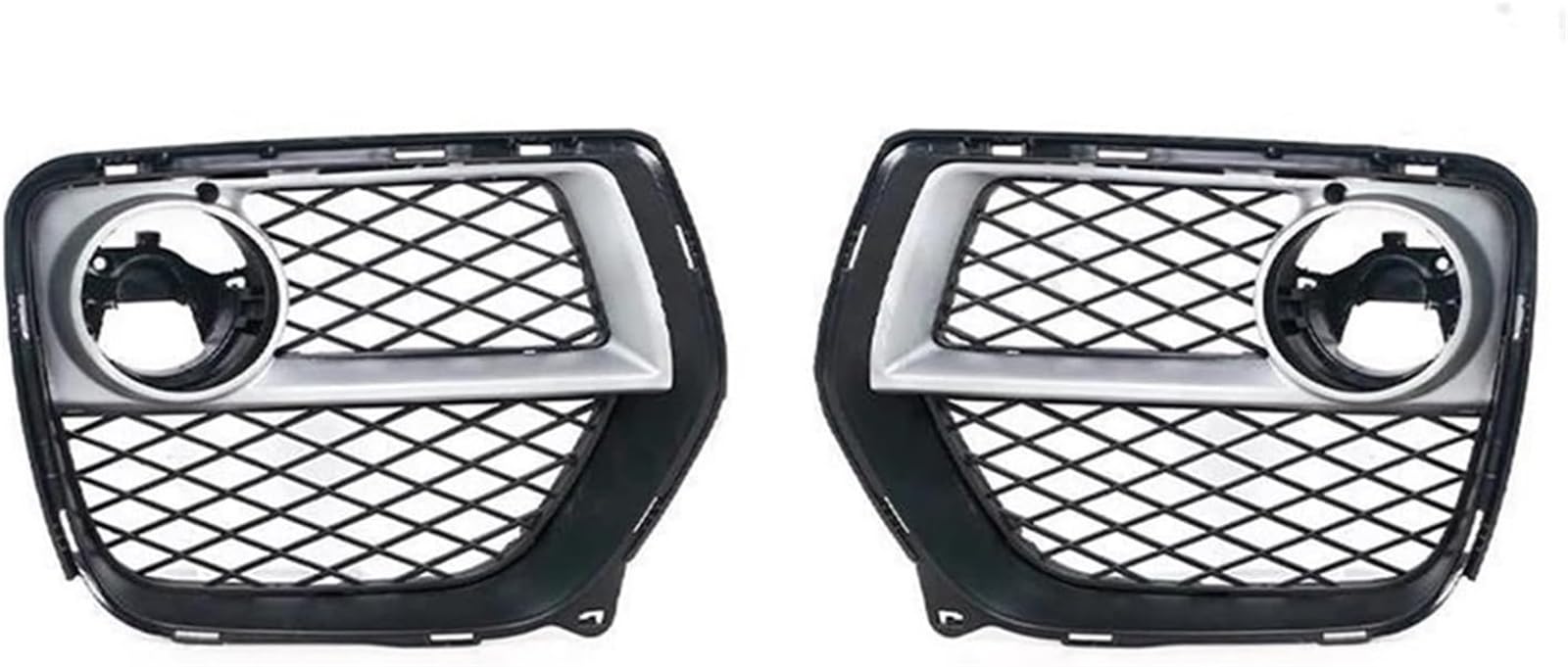 Cache antibrouillard de pare-chocs pour BMW X6 2012 finition noire - 8