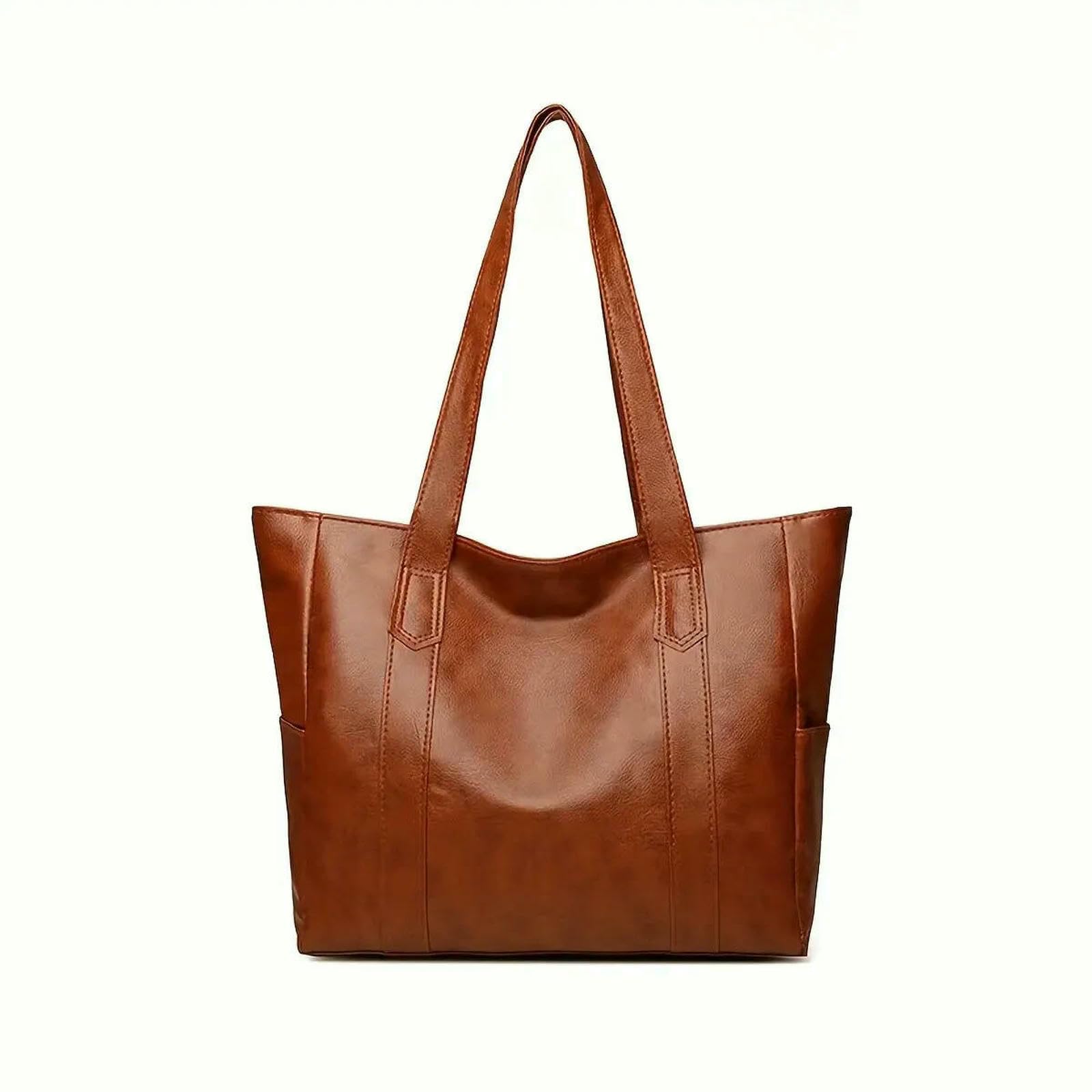 Borsa Donna A Spalla da Pendolare di Grande capacità-Coffee