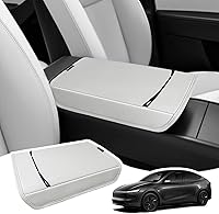 Vista 43 de Muslogy Funda para reposabrazos de consola central apta para Chevy Silverado/Tahoe y GMC Sierra/Yukon 2007-2013, cómoda almohadilla