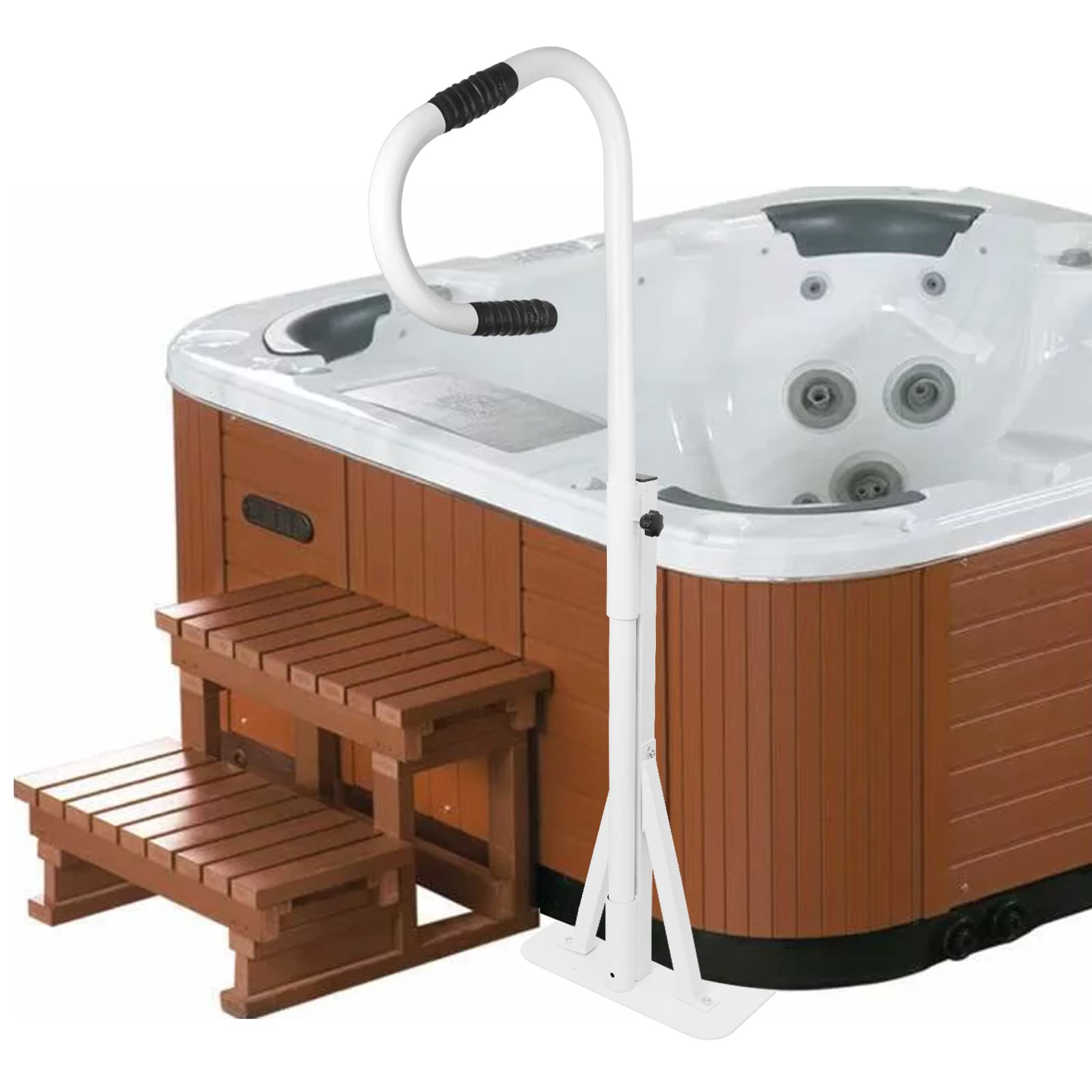 Buy UNKLE METAL Hot Tub Handrail 700 lbs Load Spa Side Handrail 58" Spa