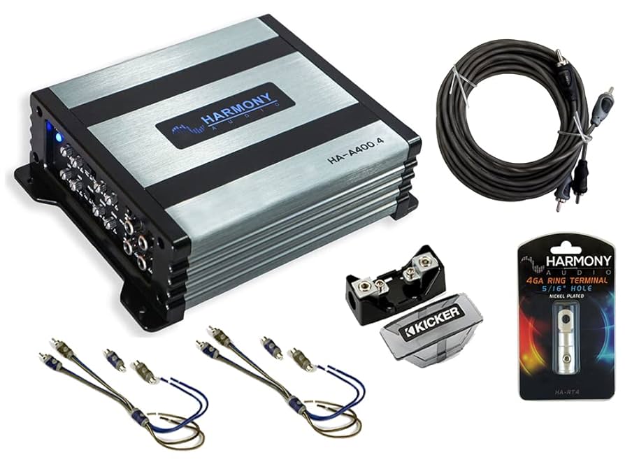 Amazon.com: Kicker 43CXA3004 Car Audio 4 Channel Amp CXA300