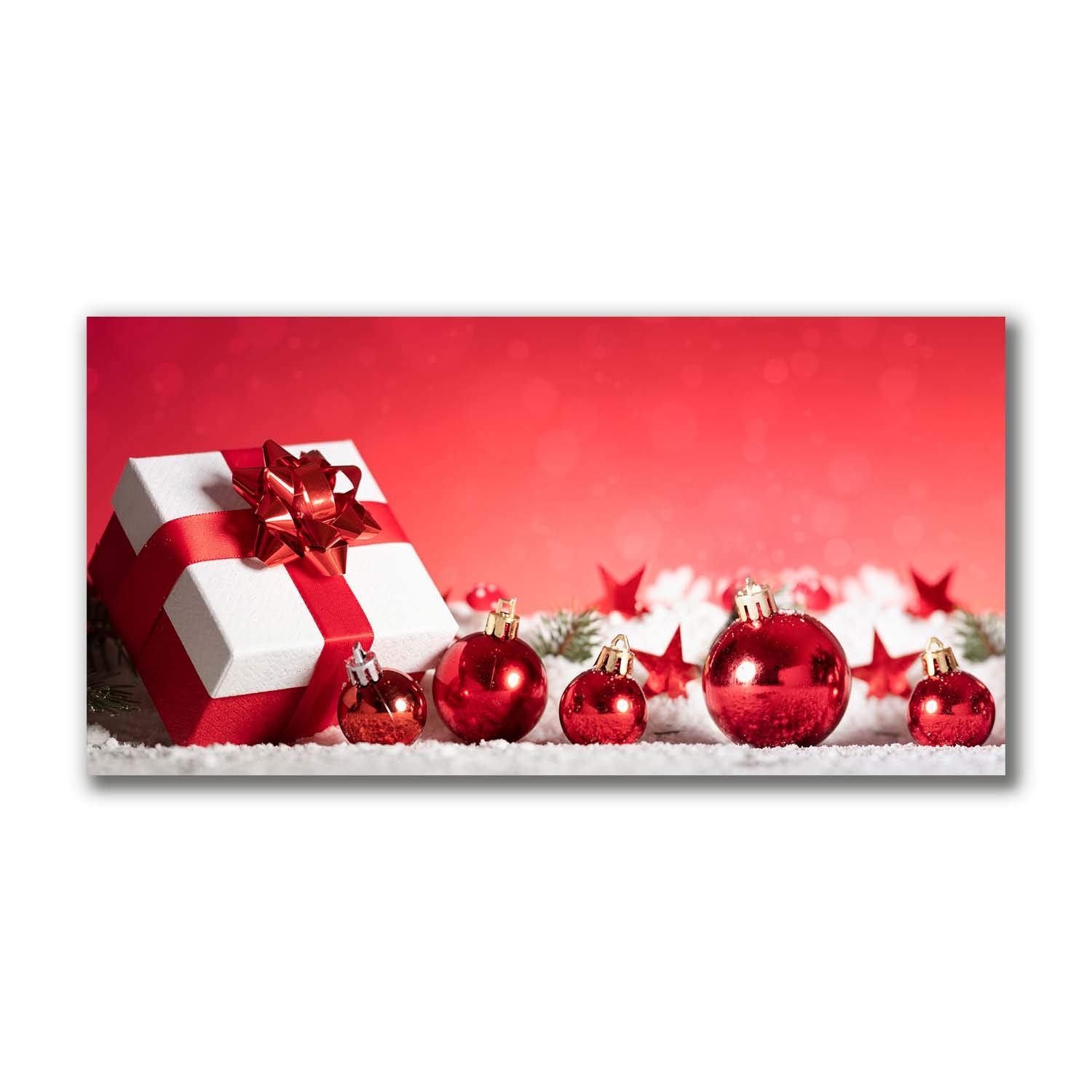 Tableaux pour la Mur Tulup : Impression sur Toile de Noël 100x50 cm
