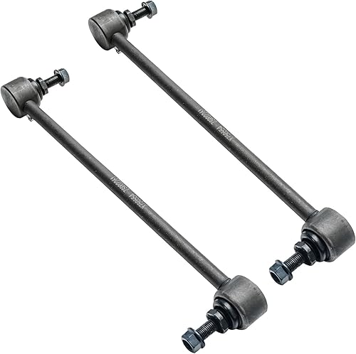 Miniatura 342 de Detroit Axle - Kit de suspensión delantera de 10 piezas para Chevy Aveo Aveo5 Pontiac G3 Wave 2 Ready Struts Assembly 2 Enlaces de barra