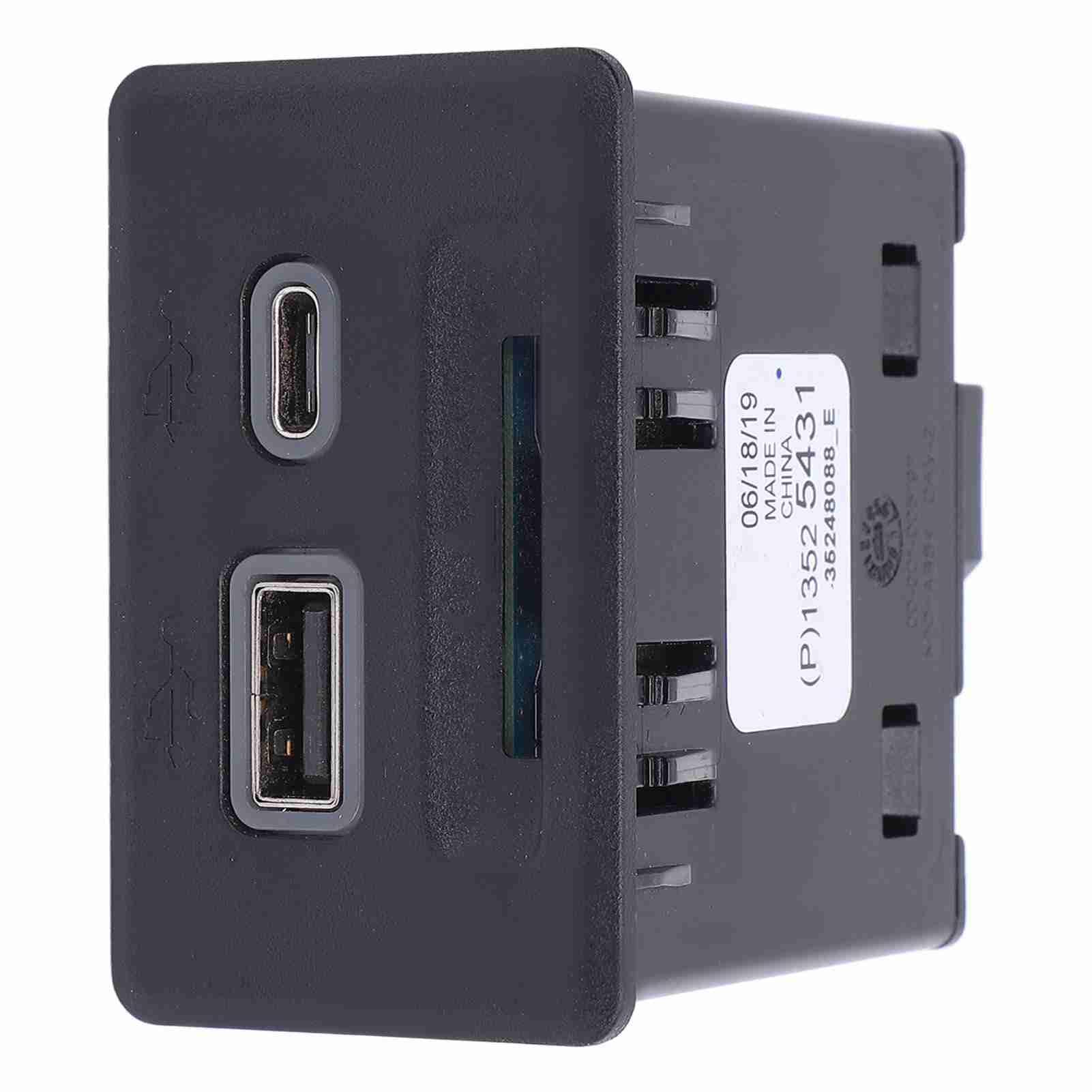 Jiawu Adaptador de Conector Auxiliar USB para CT6 XT4 XT6 XTS, Rendimiento Mejorado para una Fácil Conexión de Dispositivos, Plug and Play