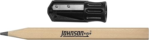 Johnson Level & Tool 40-0667 - Lápices y sacapuntas de carpintero (10 unidades)