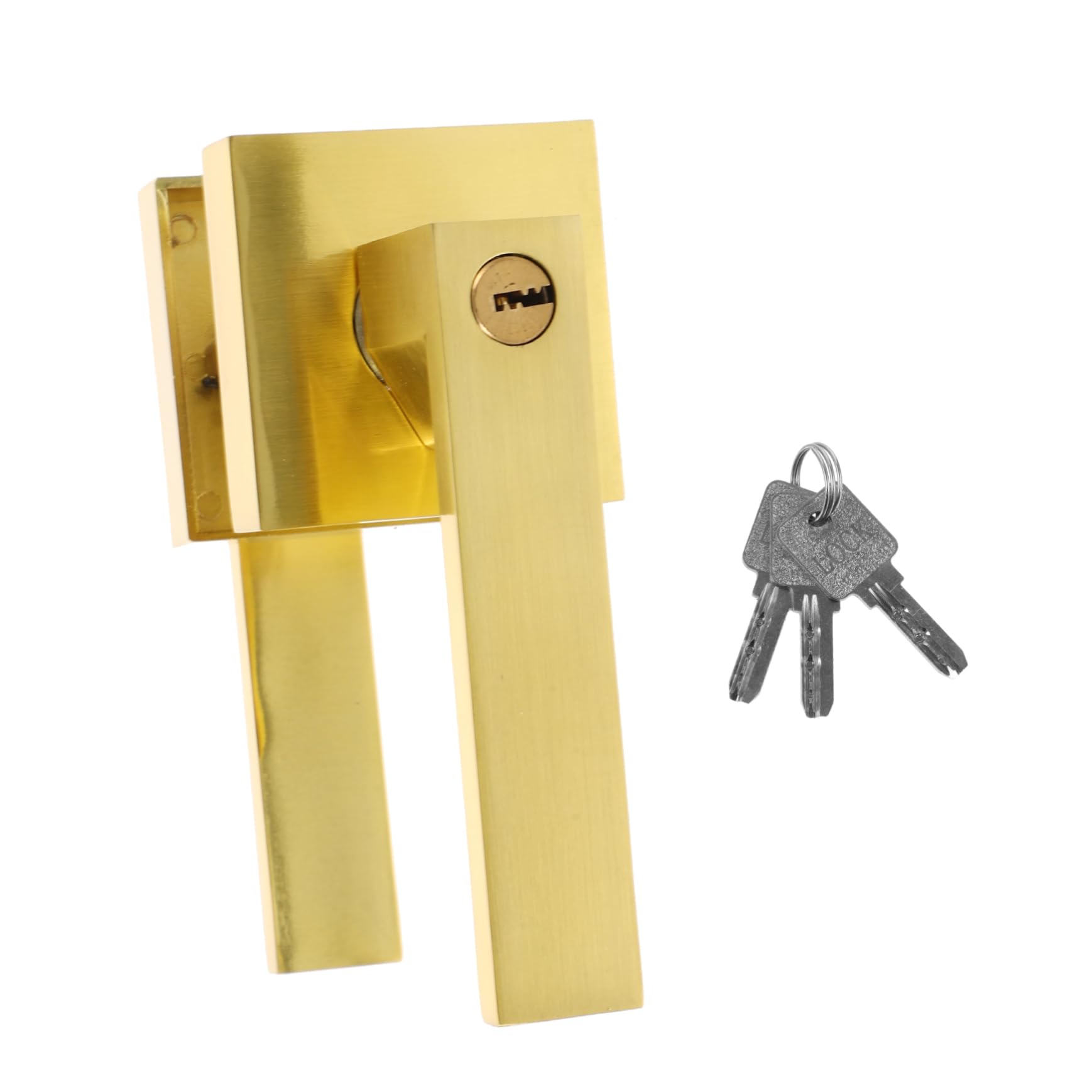 KITANDOVE 1 Set Door Handle Lock Kit for Bedroom and Bathroom Easy Install Privacy Locking Knob Durable Design High Performance Door Knob with Lock
