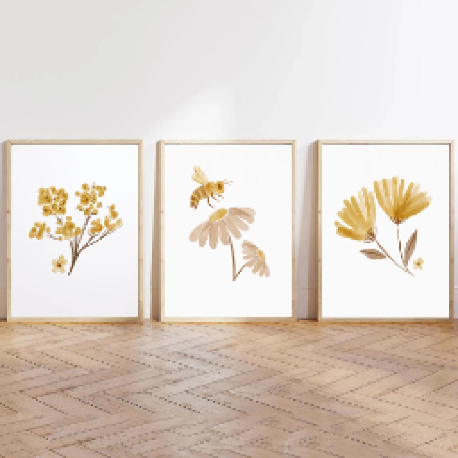 Peinture Toile Fleur et Plante pour Transformer un Salon Terne