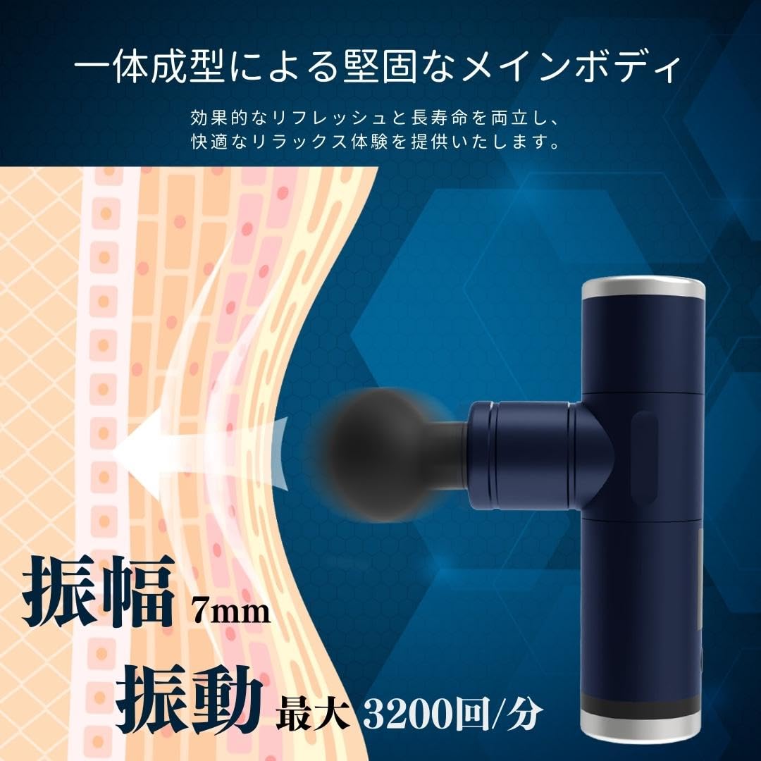 Amazon | Leadtek スマート 筋膜リリースガン 電動ハンディガン 4段階
