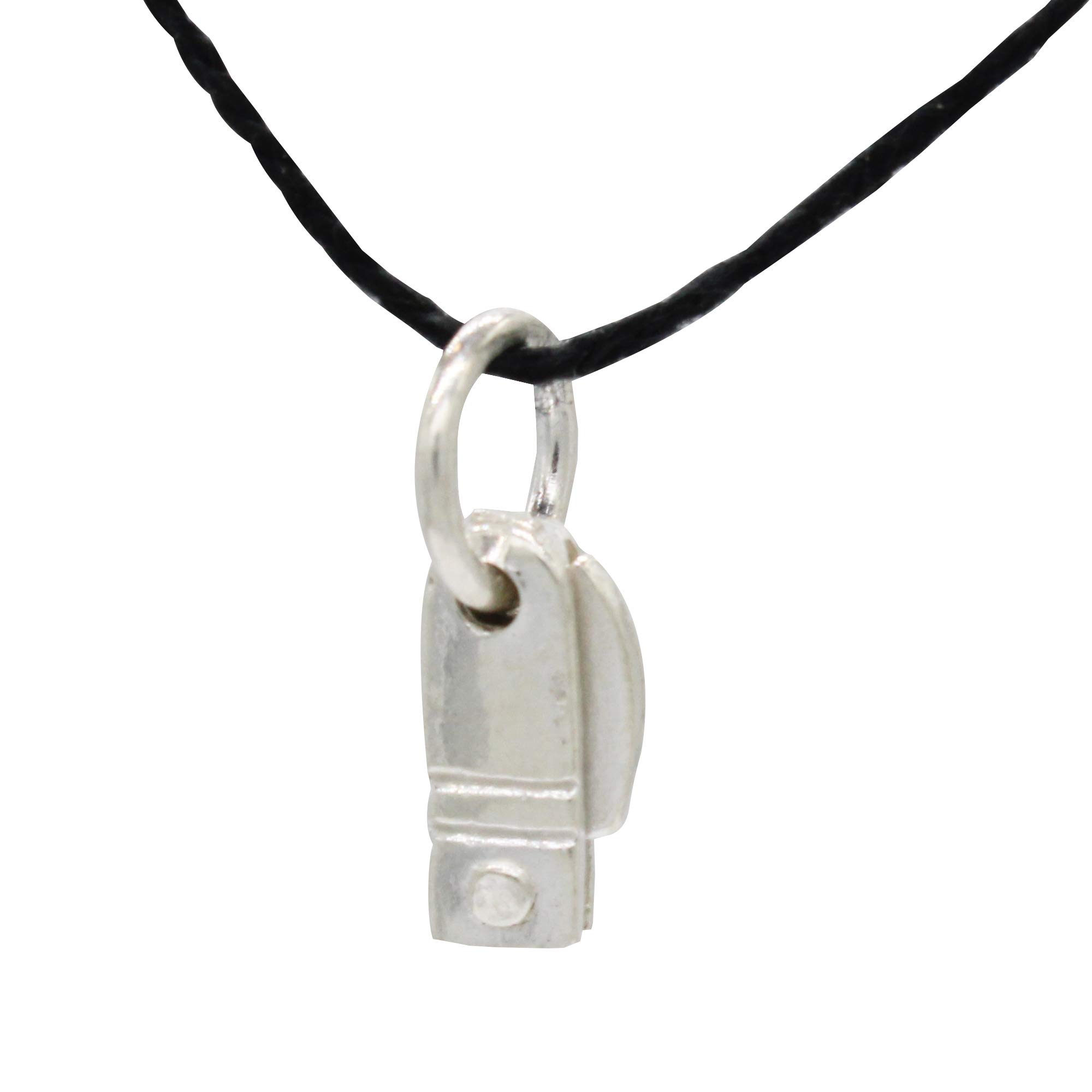 SJ SHUBHAM JEWELLERS Rehti Pure Silver Nazar Chaku Pendants Nazariya for New Born Babies kids Pure Cotton Thread for Protection (1.0)